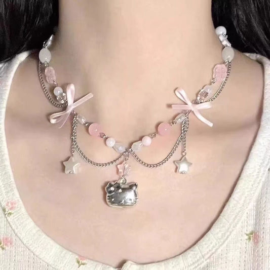 Hello kitty necklace