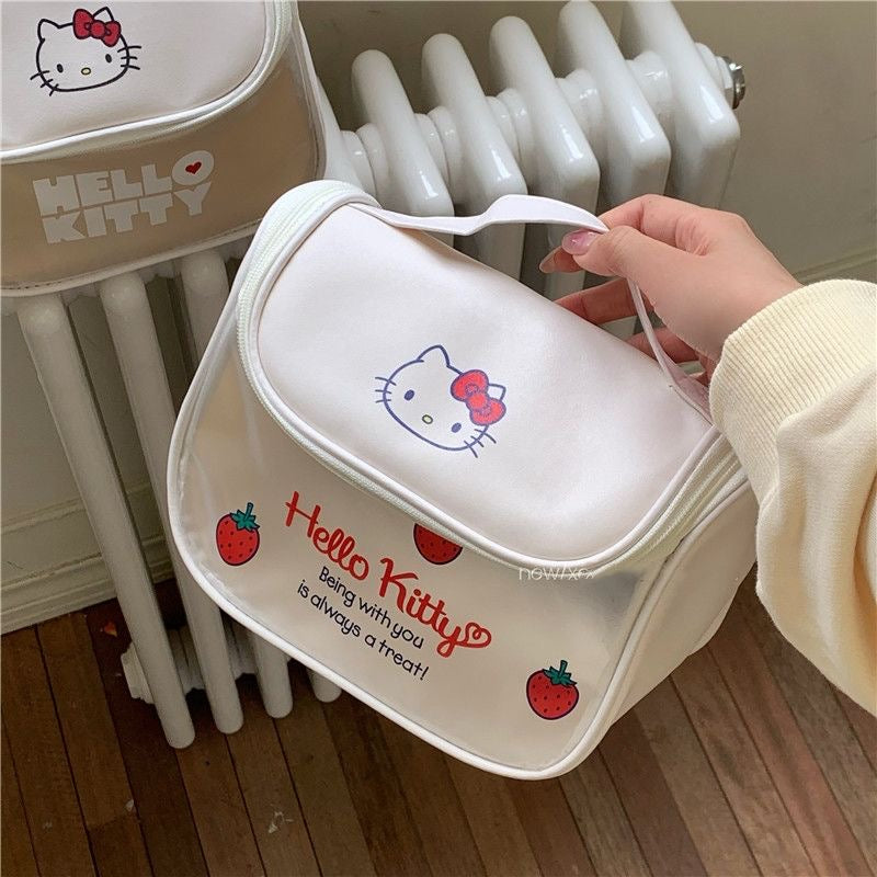 Hello kitty makeup bag