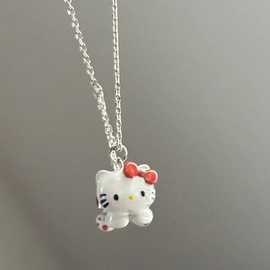 Hello kitty cute necklace