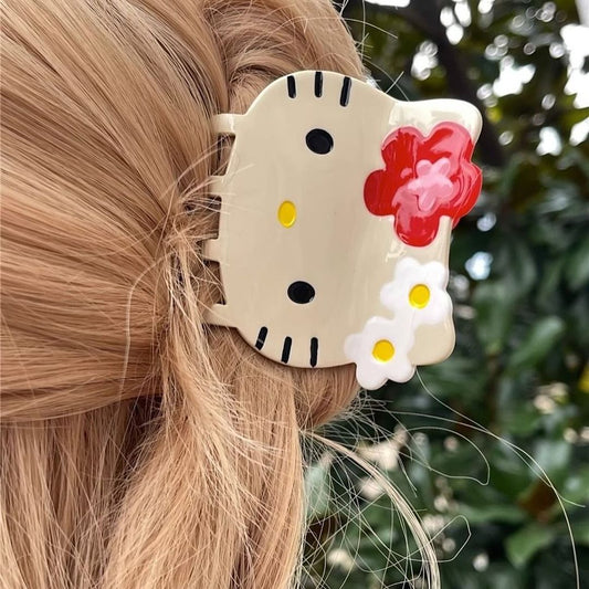 Hello kitty hair clip